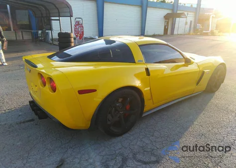 2008 Chevrolet Corvette Z06 Hardtop из США, поврежденный, VIN 1G1YY26E785124347